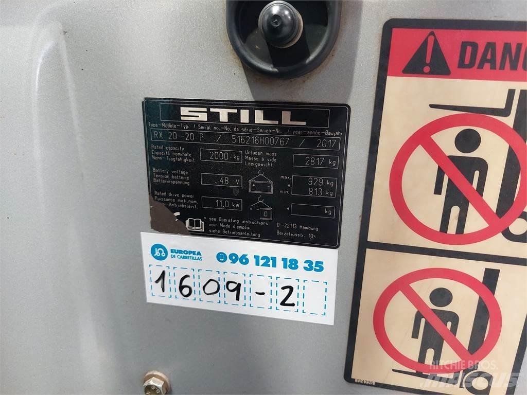 Still RX20 20P Elektrikli forkliftler