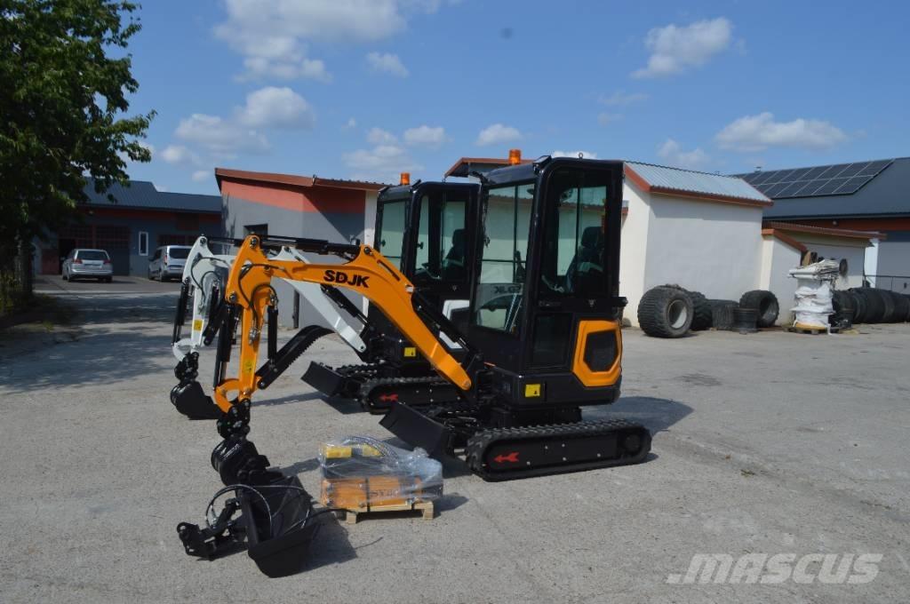 Kubota JKW-18 Mini ekskavatörler, 7 tona dek