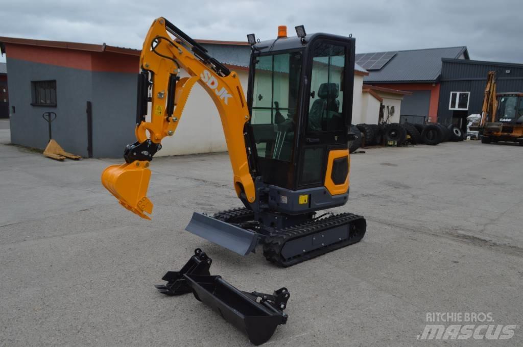 Kubota JKW-18 Mini ekskavatörler, 7 tona dek