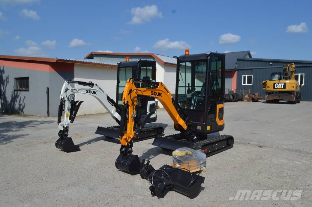 Kubota JKW-18 Mini ekskavatörler, 7 tona dek