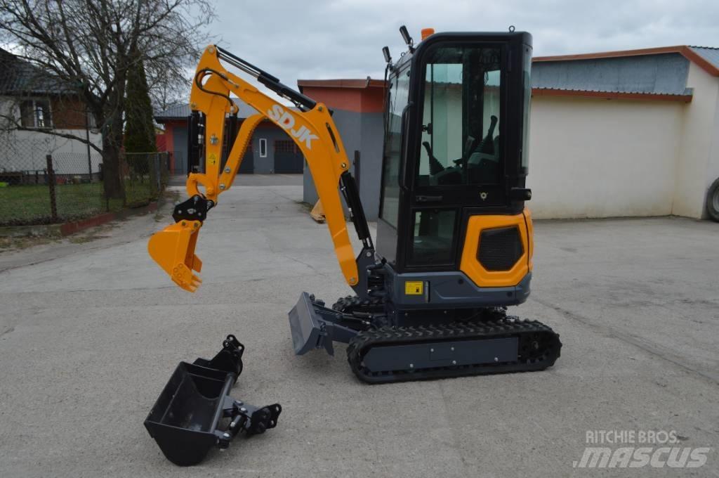 Kubota JKW-18 Mini ekskavatörler, 7 tona dek