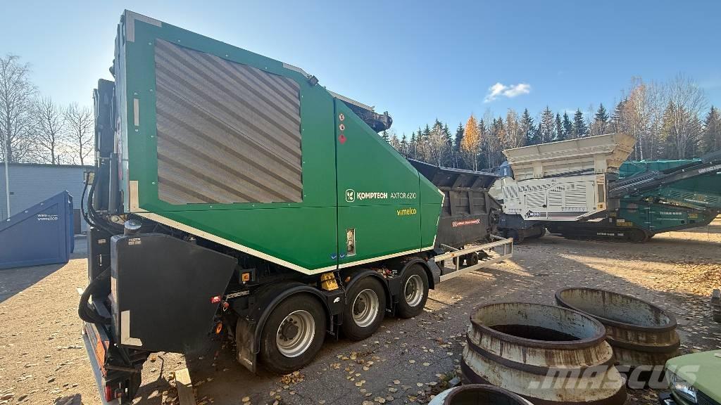 Komptech Axtor 6210 Ağaç öğütücüler