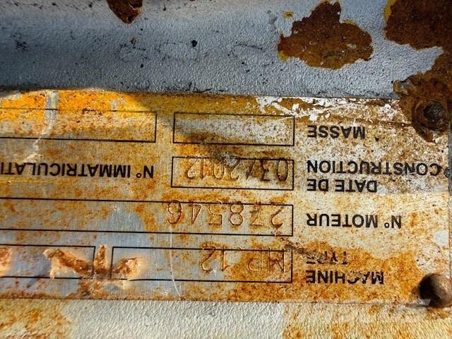 Geismar mp12 Demiryolu bakım araçları