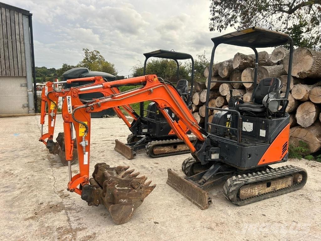Hitachi ZX 17 U-2 Mini ekskavatörler, 7 tona dek