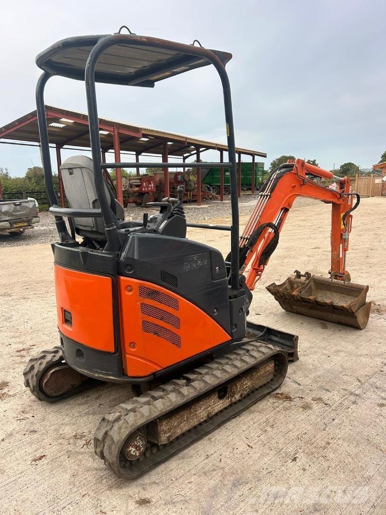 Hitachi ZX 17 U-2 Mini ekskavatörler, 7 tona dek
