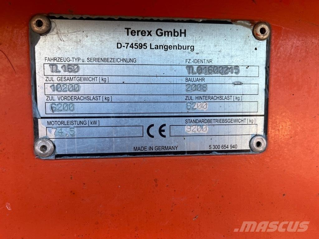 Terex TL 160 Tekerlekli yükleyiciler
