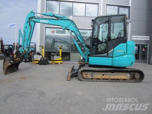 Kobelco SK 55 SR Mini ekskavatörler, 7 tona dek