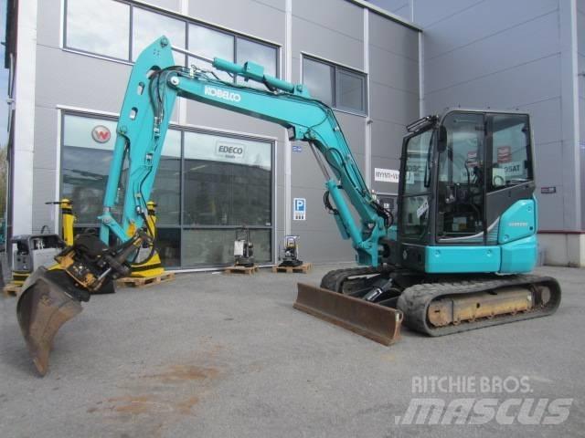 Kobelco SK 55 SR Mini ekskavatörler, 7 tona dek