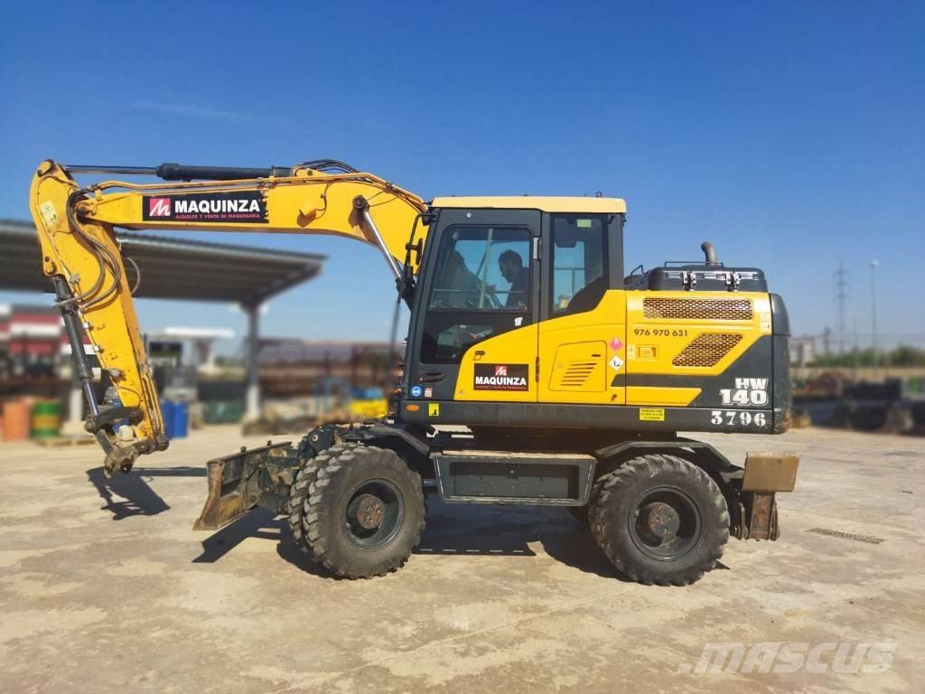 Hyundai HW 140 A Lastik tekerli ekskavatörler