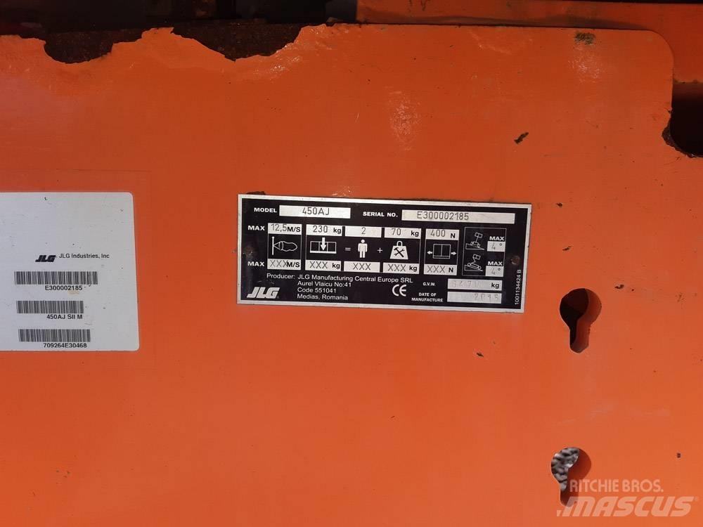 JLG BOOM LIFT Körüklü personel platformları
