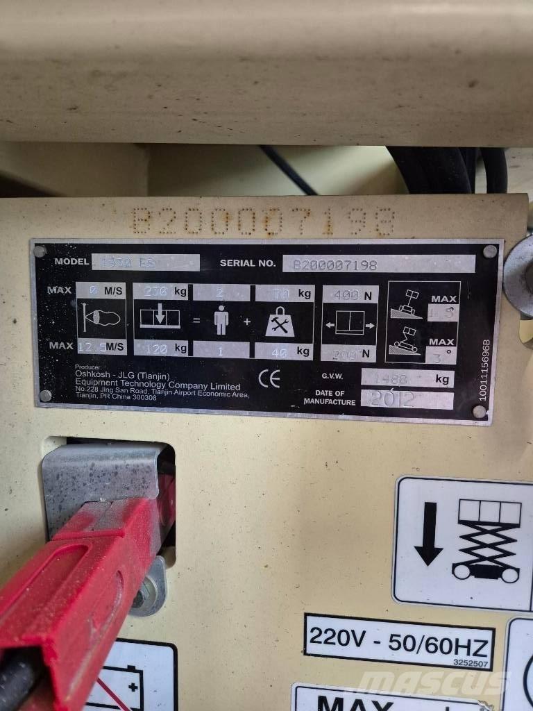 JLG 1930 ES Makasli platformlar