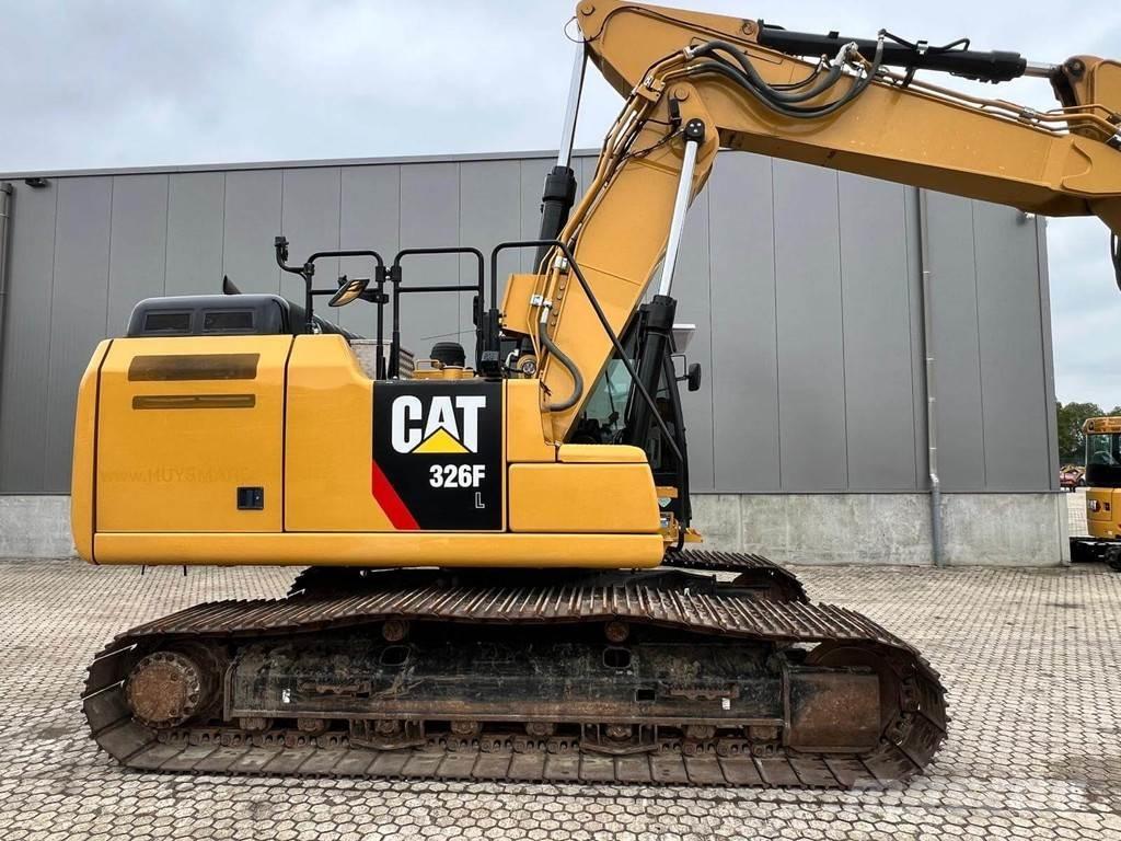 CAT 326F + GPS Paletli ekskavatörler