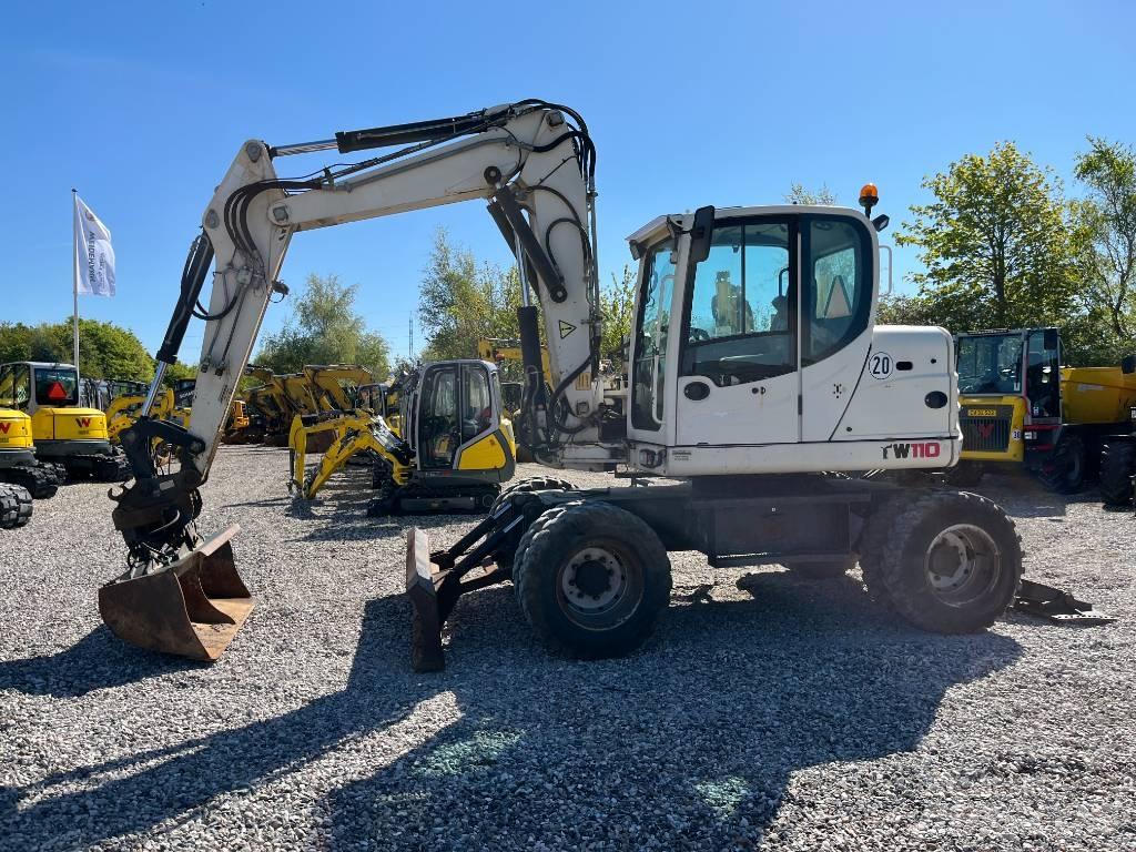 Terex TW 110 Lastik tekerli ekskavatörler