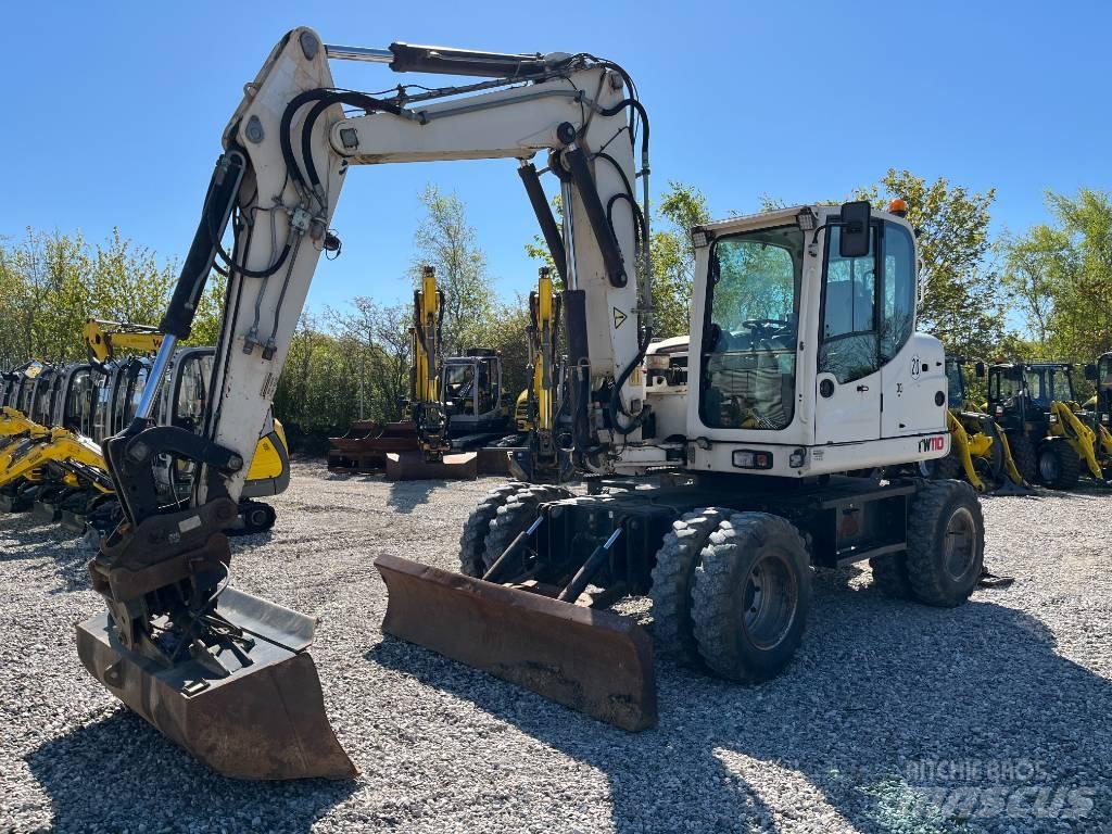 Terex TW 110 Lastik tekerli ekskavatörler