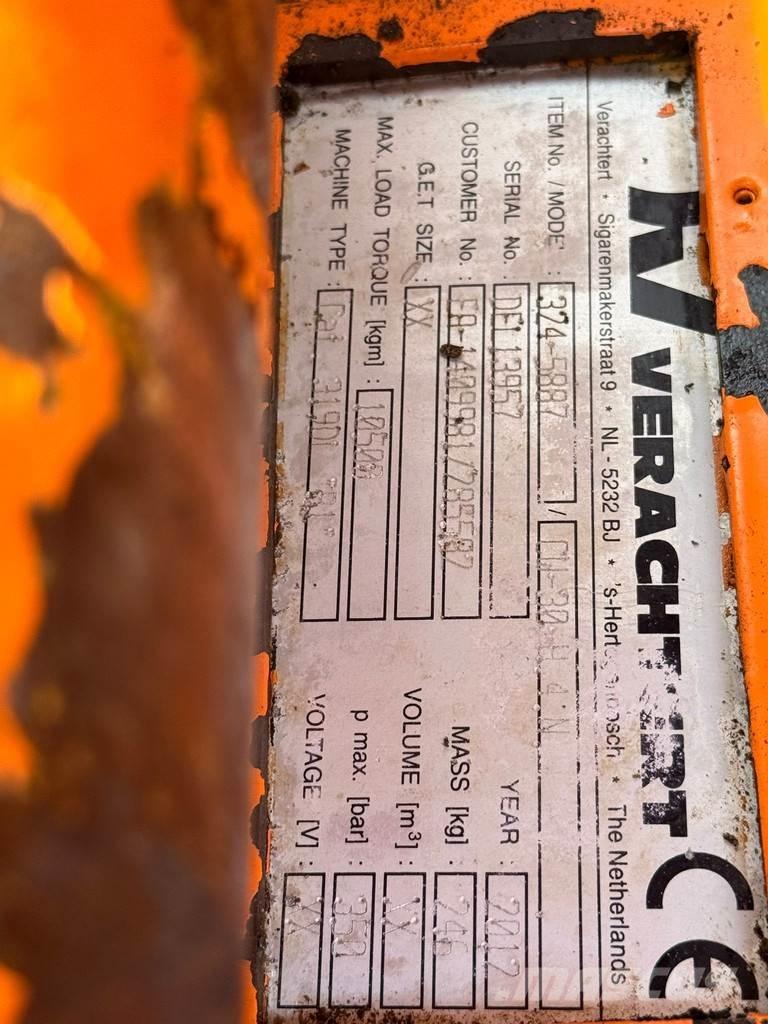 CAT 319DL Paletli ekskavatörler