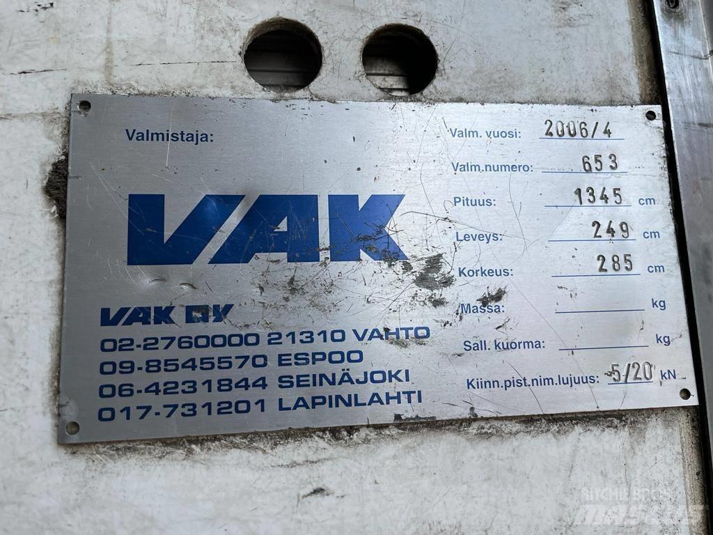 VAK VAK V-5-40 Kapali kasa treylerler