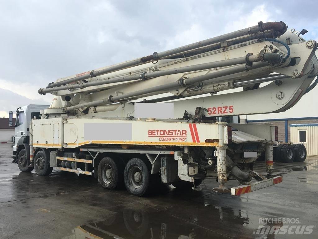 Betonstar 52M-5RZ Beton pompaları