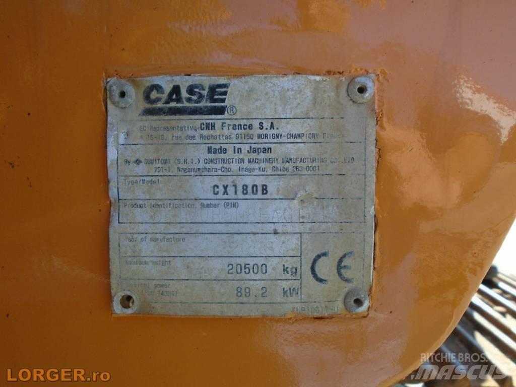CASE CX 180 B Paletli ekskavatörler