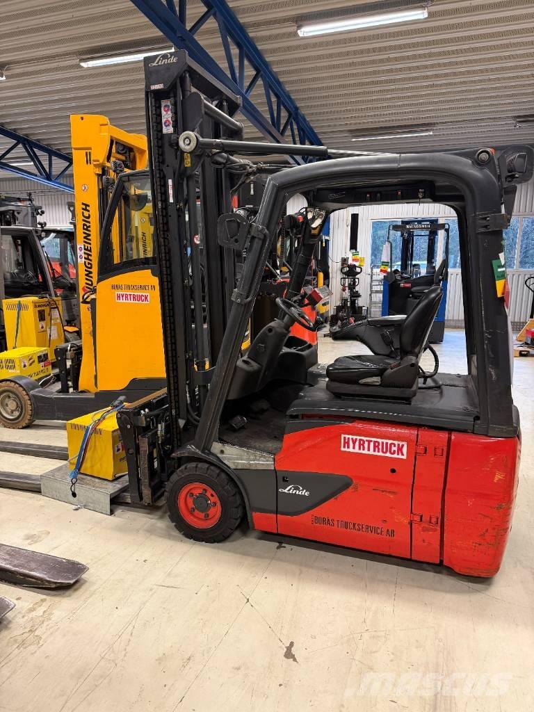Linde truck E 16-02 Elektrikli forkliftler