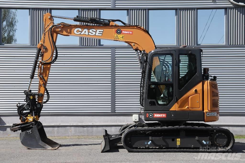 CASE CX 85 D SR Midi ekskavatörler 7 - 12 t