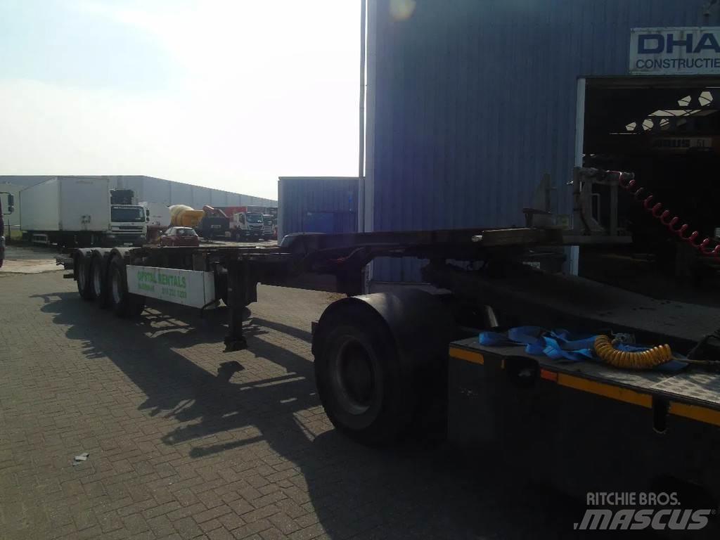 Pacton 3 AXLE Konteyner yari çekiciler