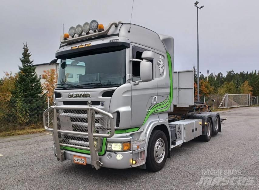 Scania R480 6x2 Römorklar, konteyner