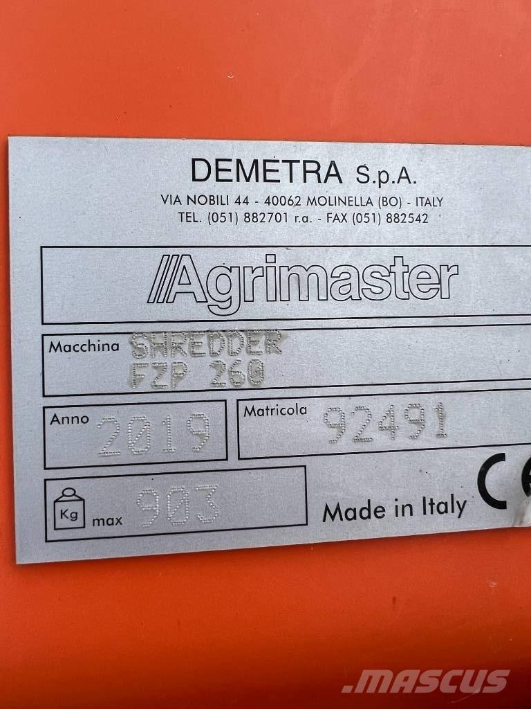Agrimaster FZP 260 Hasat makineleri