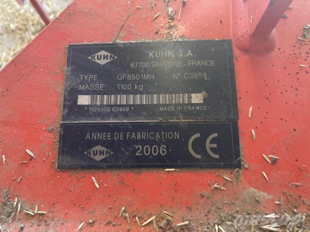 Kuhn GF 8501 MH Kombine tirmiklar