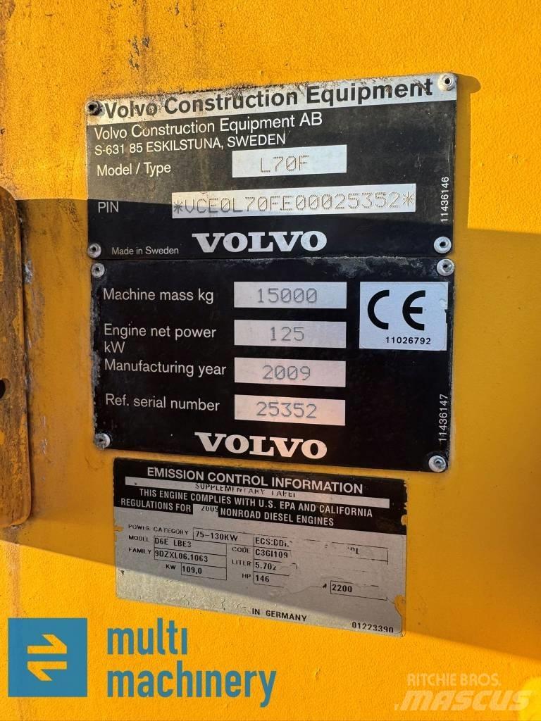 Volvo L 70 F Tekerlekli yükleyiciler