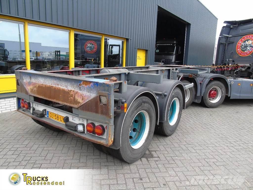  TR'AX 2 AXLE + 20FT Konteyner yari çekiciler