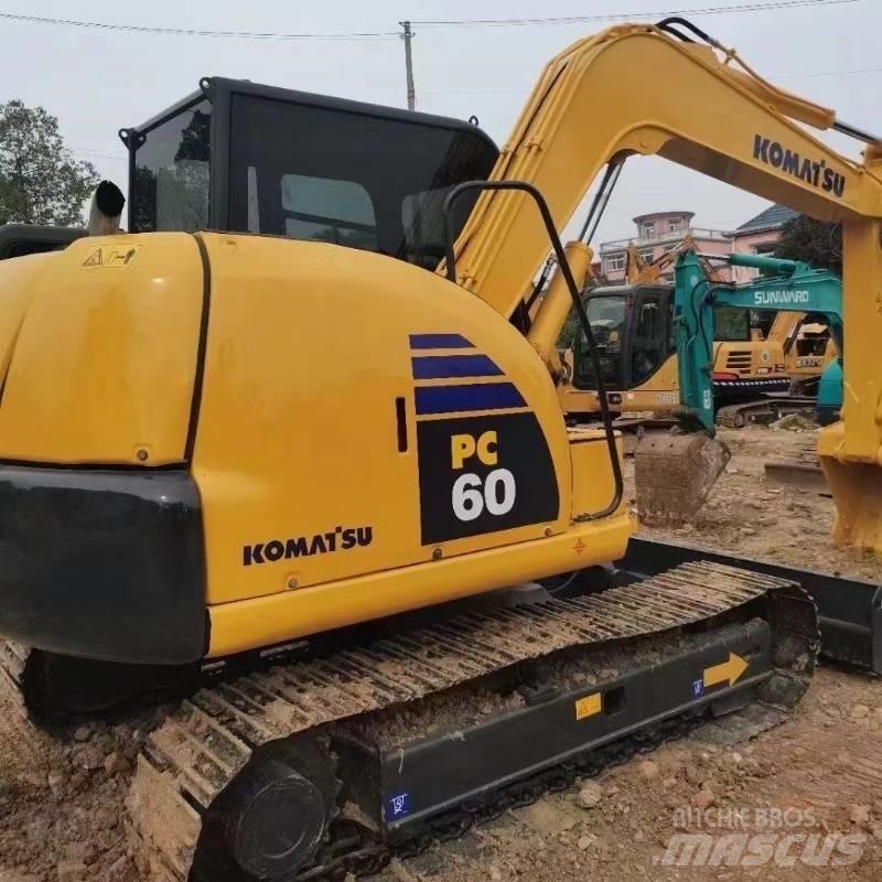 Komatsu PC 60 Paletli ekskavatörler