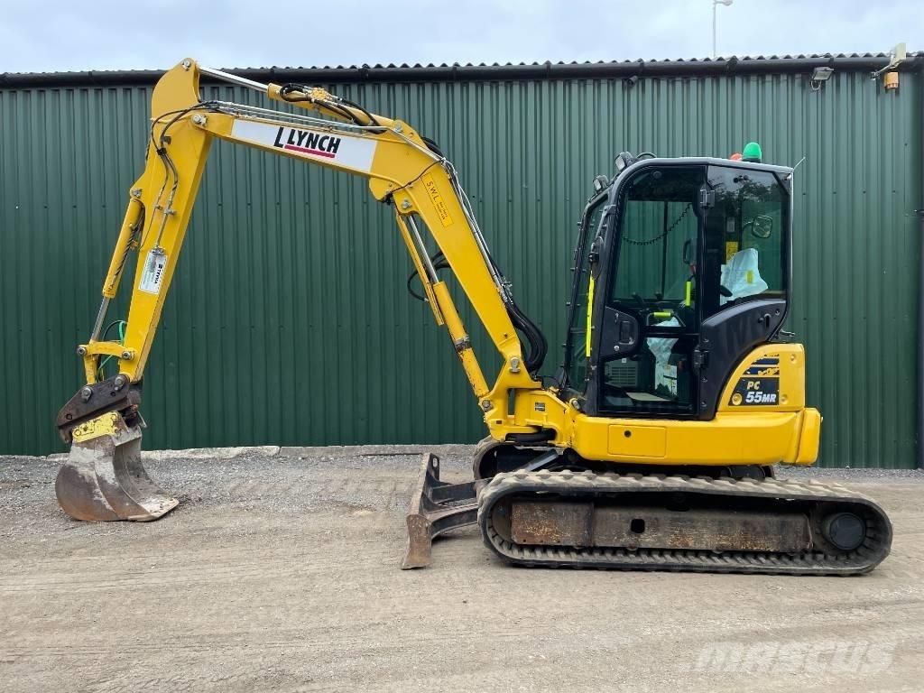 Komatsu PC 55 MR-5E0 Mini ekskavatörler, 7 tona dek