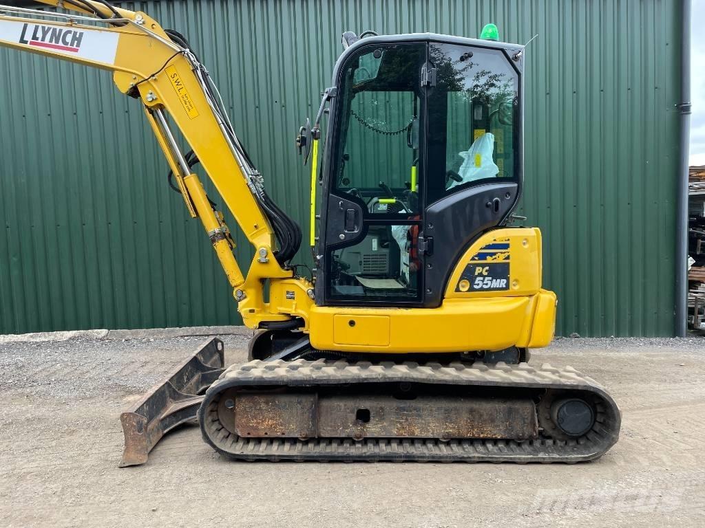 Komatsu PC 55 MR-5E0 Mini ekskavatörler, 7 tona dek