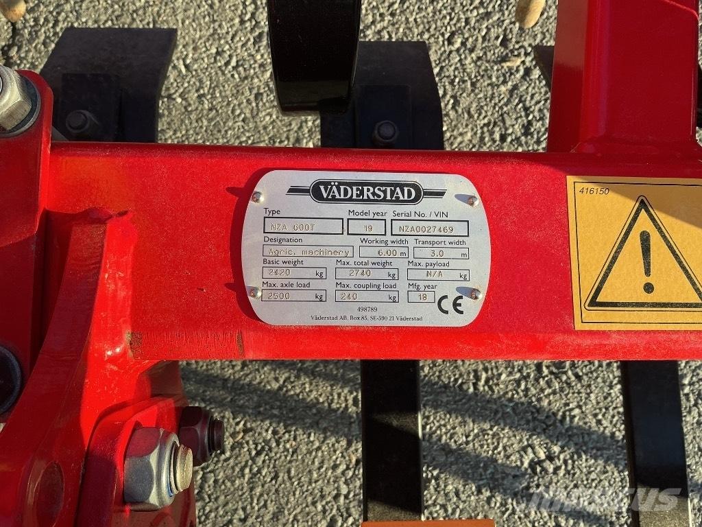 Väderstad NZA600 Tirmiklar