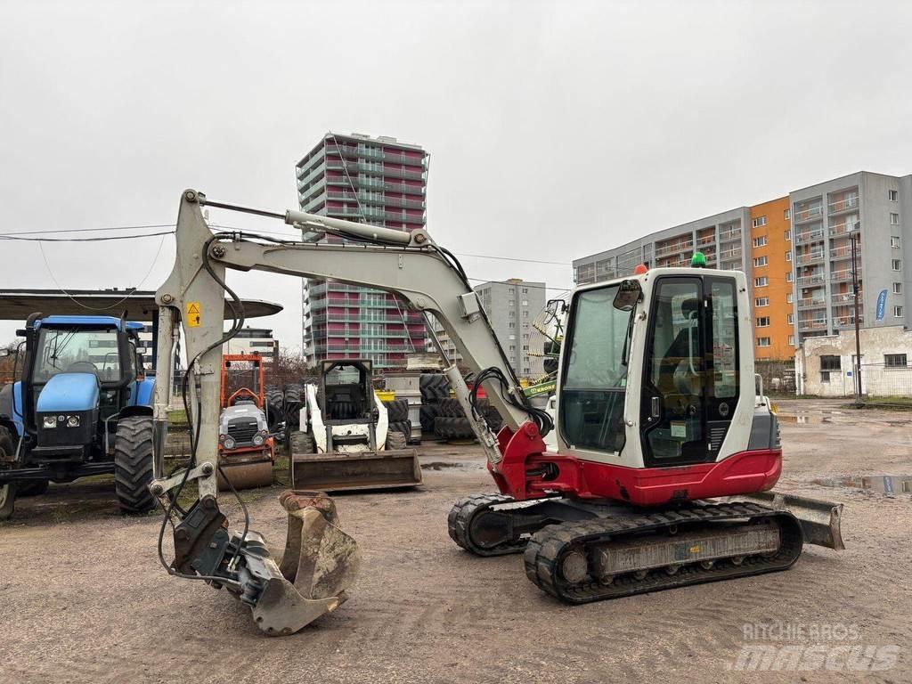 Takeuchi TB250 Mini ekskavatörler, 7 tona dek