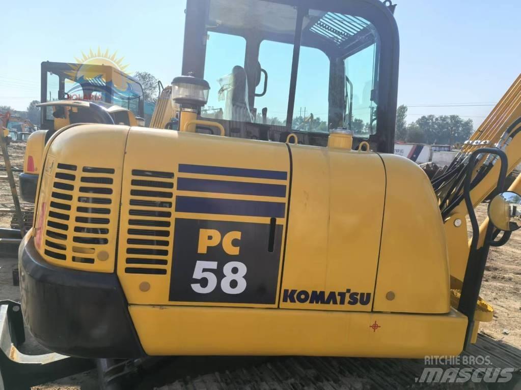 Komatsu PC 58 Mini ekskavatörler, 7 tona dek