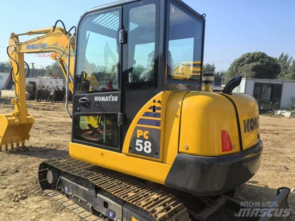 Komatsu PC 58 Mini ekskavatörler, 7 tona dek