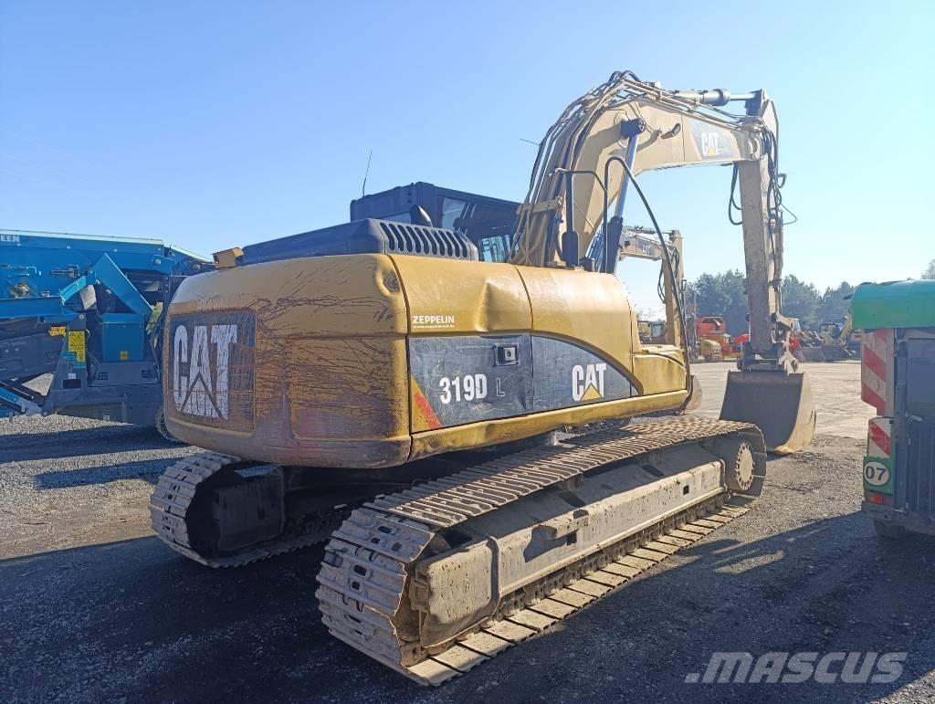 CAT 319 D L Paletli ekskavatörler