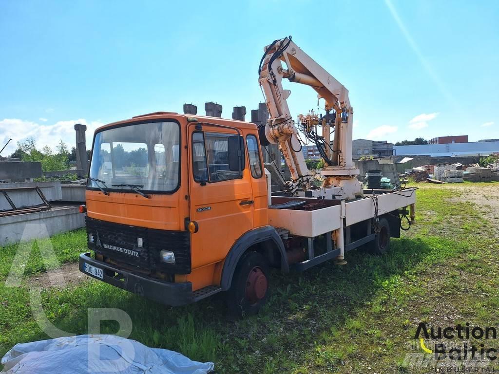 Magirus 130 M 8 Flatbed kamyonlar