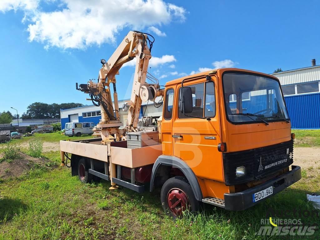 Magirus 130 M 8 Flatbed kamyonlar