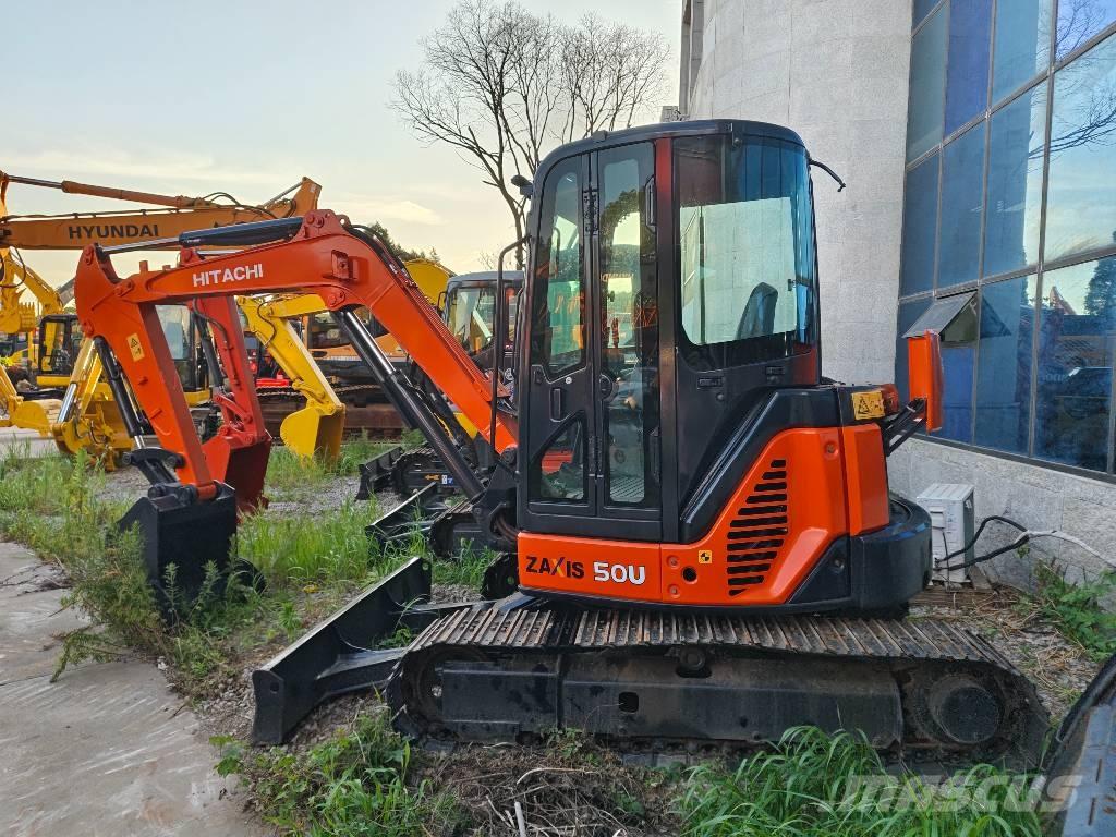 Hitachi ZX 50 U Mini ekskavatörler, 7 tona dek