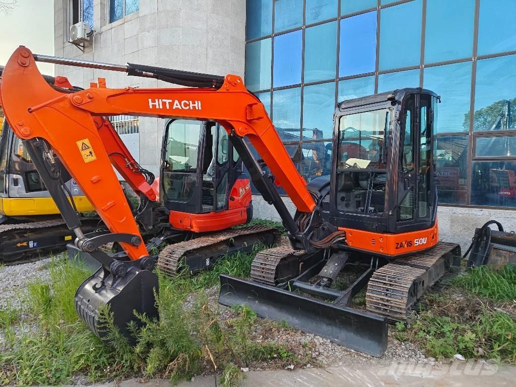 Hitachi ZX 50 U Mini ekskavatörler, 7 tona dek