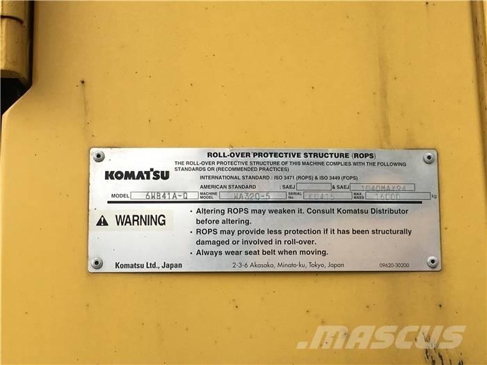 Komatsu WA 320-5 Tekerlekli yükleyiciler