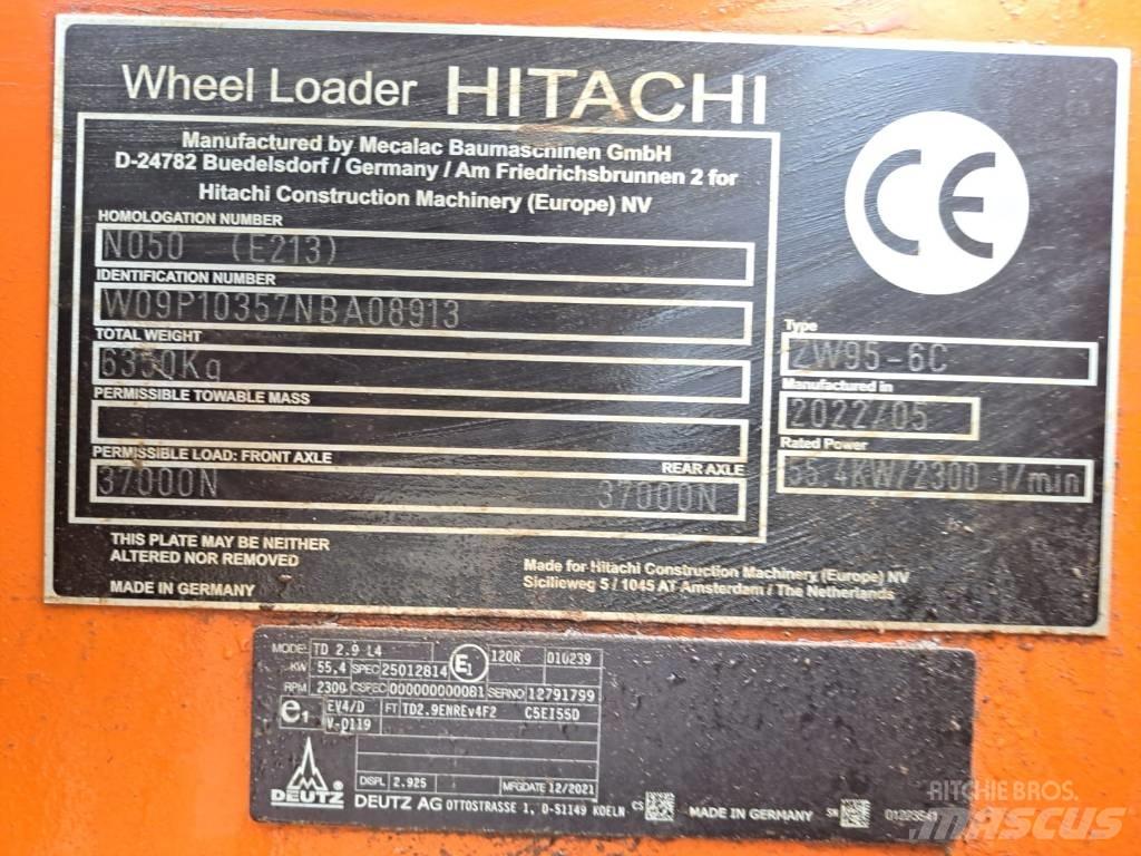 Hitachi ZW 95-6 Tekerlekli yükleyiciler