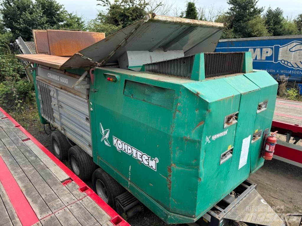 Komptech Crambo 6000 Atik ögütücüler