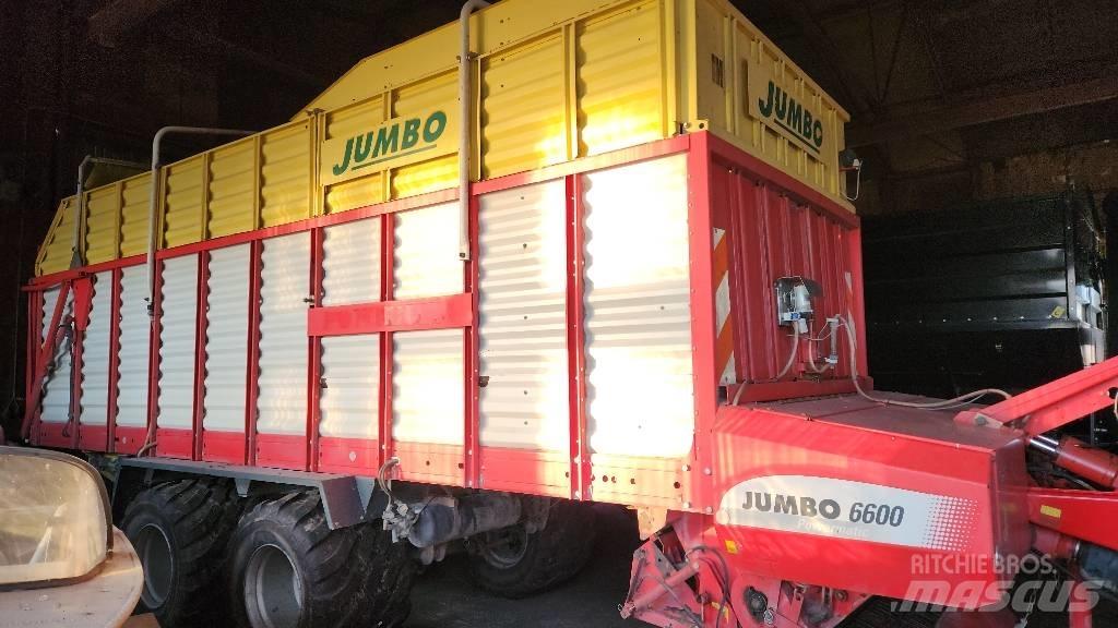 Pöttinger Jumbo 6600 Kendi yükler römorklar