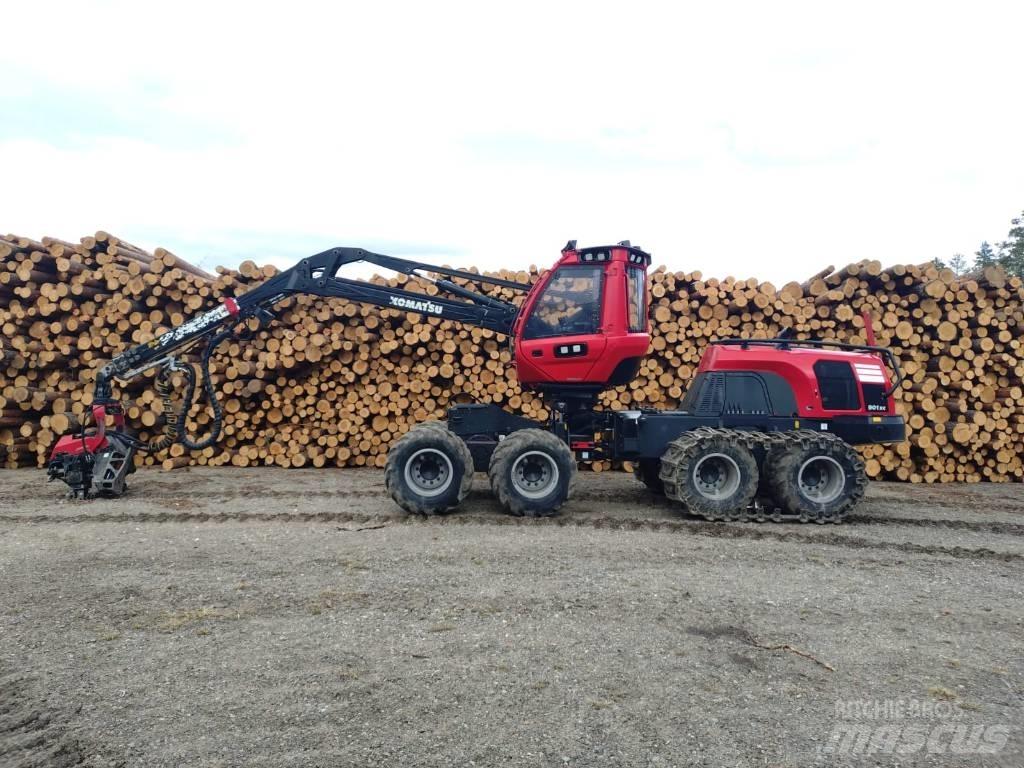 Komatsu 901 XC Biçerdöverler