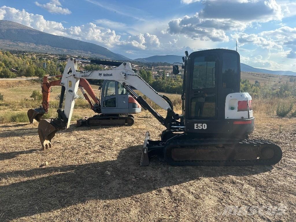 Bobcat E 50 Mini ekskavatörler, 7 tona dek