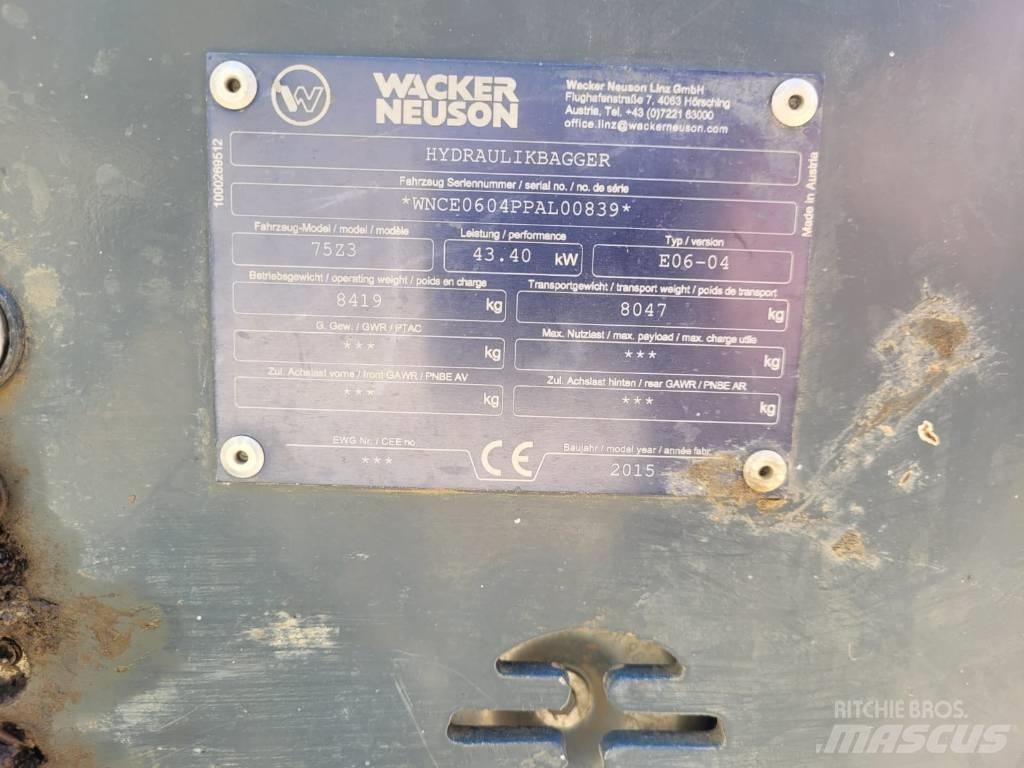 Neuson 75 Z 3 Midi ekskavatörler 7 - 12 t
