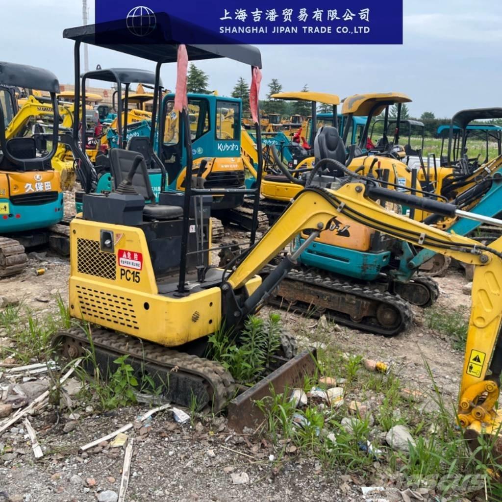 Komatsu PC 15 Paletli ekskavatörler